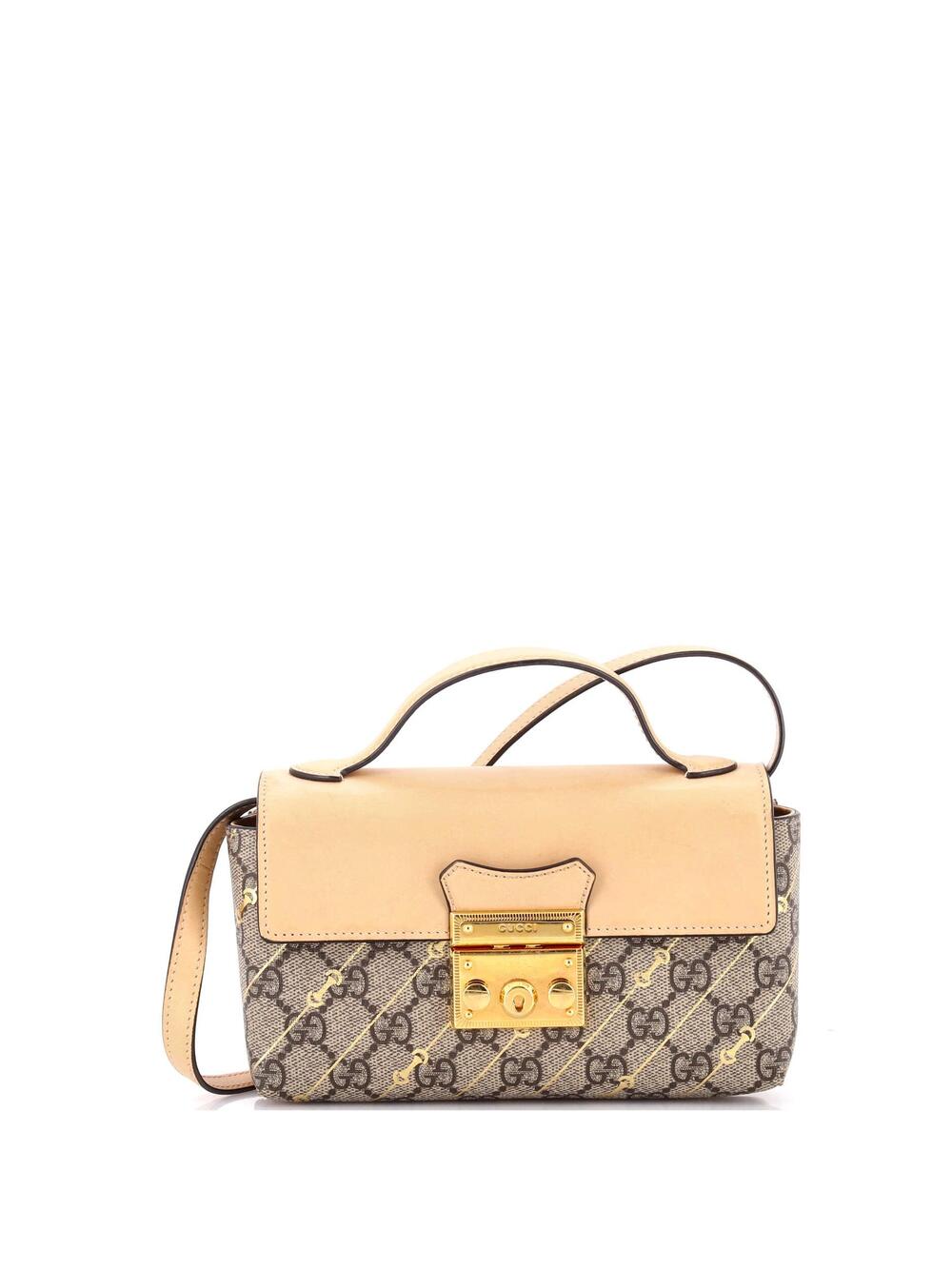 Gucci Padlock Top Handle Bag Printed Gg #348310G89B